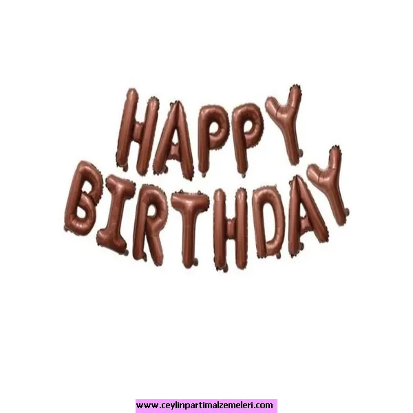 Happy Bırthday Folyo Balon Set